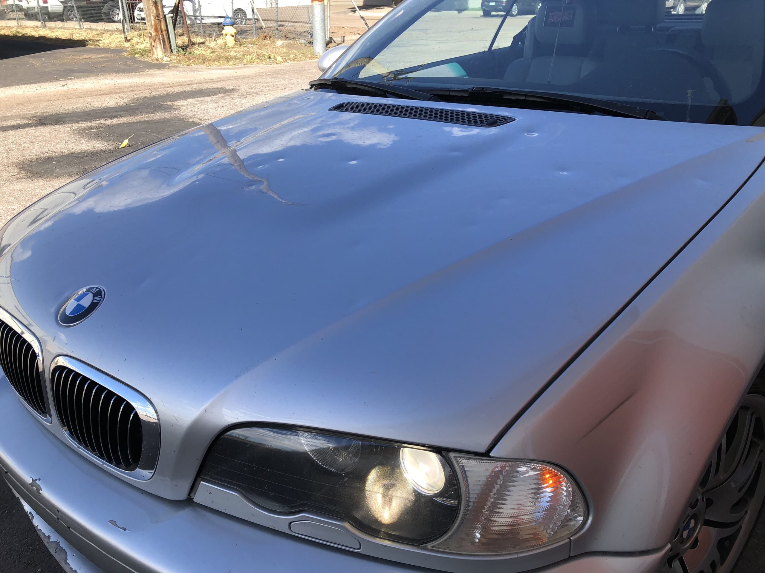 Auto Hail Damage On BMW